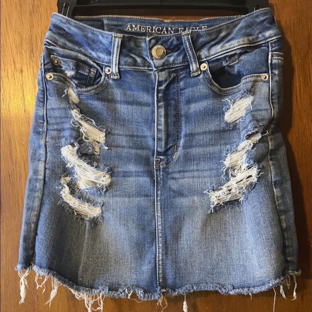 American Eagle Jean Skirt